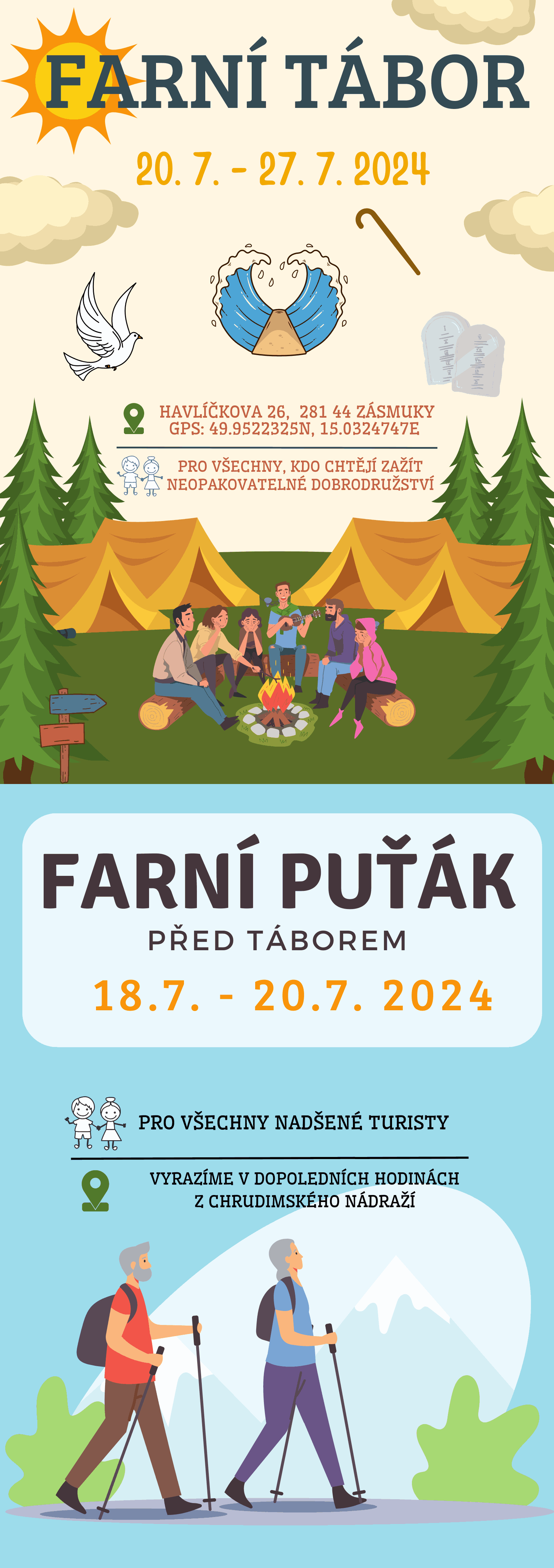 Farní puťák & tábor 2024