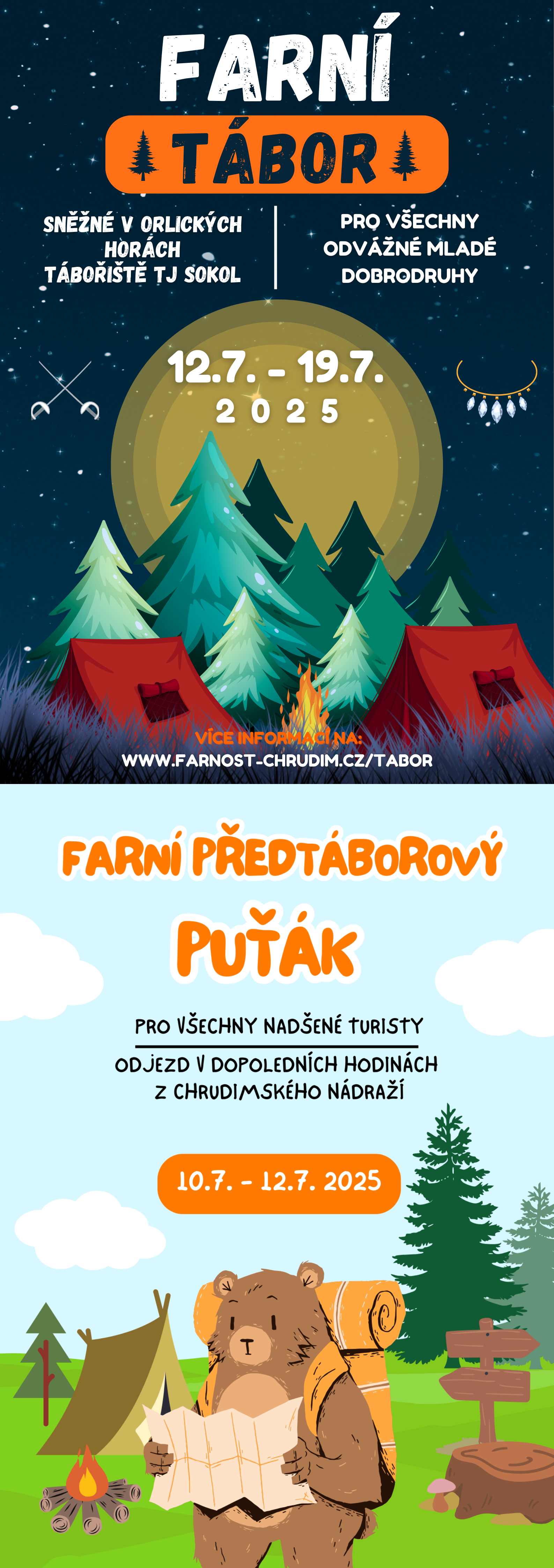 Farní puťák & tábor 2025